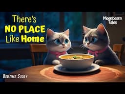 There's NO PLACE Like Home 🐈‍⬛ Mia Wants to Explore the World🔯Non-Stimulating Dreamy Story for Kids💤