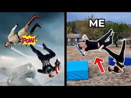 I Tried The Best Movie Stunts and Martial Arts In Real Life (Jackie Chan, Marvel + More)