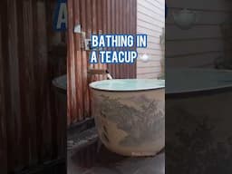 Teacup Onsen in Japan 🫖♨️