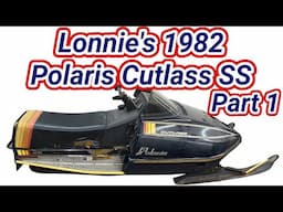 Lonnie's 1982 Polaris Cutlass SS, Part 1 - The tear down.