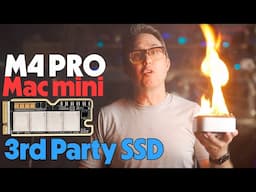 M4 Pro Mac mini 3rd Party SSD Now Available!  DIY install.