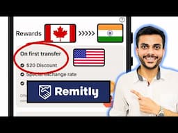 $20 REMITLY PROMO CODE - How To Get $20 FREE Money Transfer From Canada/US To India