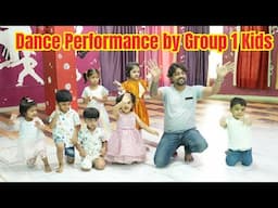 Tiny Twirls Under the Neele Chatri II Dance Show at RAMAKIDZ SUMMER CAMP by Group 1 kids.