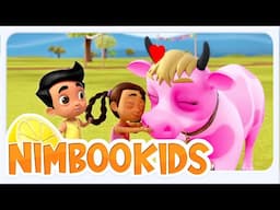 Gaiya Meri Gaiya, गैया मेरी गैया, Hindi Preschool Songs and Nursery Rhymes for Children