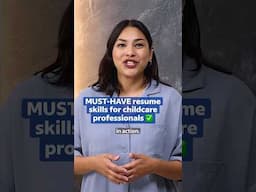 Childcare Resume: Top Skills Employers Are Looking For 🤩 | #Indeed