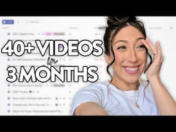 How I Prepped for Maternity Leave as a Full Time Content Creator