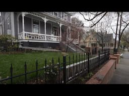 Spring Walk Through American Neighborhoods | Nature Sounds for Sleep and Study