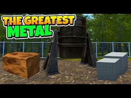 Taking Metal And Making it GREAT METAL - Junkyard Builder