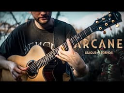 To Ashes and Blood - Arcane Season 2 OST - Woodkid - Fingerstyle Guitar Cover