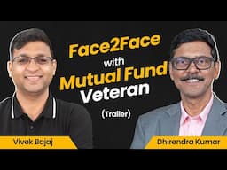 Market Crash में पैसा कैसे लगाएं? #Face2Face (Trailer) | Dhirendra Kumar | Vivek Bajaj