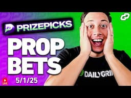 TOP PRIZEPICKS MLB, NBA & NHL PLAYER PROPS for TODAY 5/1 | Sports Betting (LIVE)