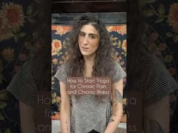 How to Start Yoga for Chronic Illness #yoga #accessibleyoga