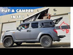 IT IS FINALLY HAPPENING!  Building a camper in my Honda Element ~ Solo Female Van Life