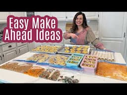 Filling the Freezer with 94 Breakfast and Lunch Items