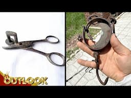 What Is This MYSTERIOUS Scissor-like Tool At An Antique Fair And This Device From My Grandfather?