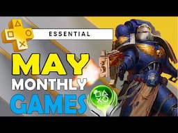 PS Plus Essential May Monthly Games 2025 + Platinum Difficulty & Time