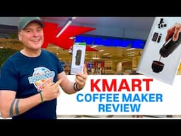 KMart Coffee Maker Product Review / Portable Coffee Maker / KMart Deals / Camping Australia