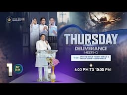 THURSDAY DELIVERANCE MEETING | 01-05-2025 | ANKUR NARULA MINISTRIES