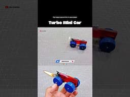 Turbo Mini Car 🔥 #shorts #shortvideo #science #experiment #car
