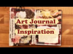 Art Journal Inspiration #107 (ASMR - no talking)