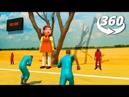 Squid Game Challenges in VR: 360° Experience
