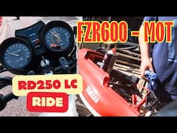 MOT Mayhem! Yamaha FZR600 After 3 Years + RD250 LC Ride & Rare Lotus Cortina Reveal!