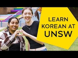 Why learn Korean at UNSW?