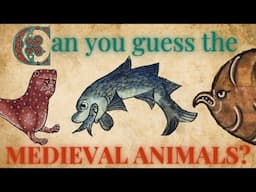Medieval Animals - Can You Guess All 33 from the Artwork Alone?