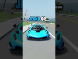 Which Koenigsegg In Driving Empire? 🏎️