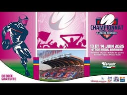 #SérieRugbyLive : Finales #championnatdefrance #rugbypompiers - 14 Juin 25