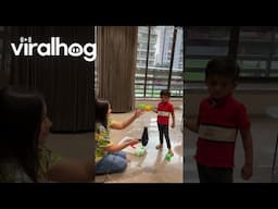Batting A Floating Ball || ViralHog