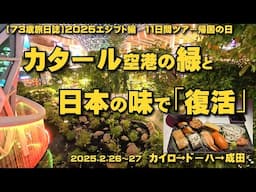 【73歳旅日誌】2025エジプト編　帰国のフライトで「復活」　ツアー10～11日最終