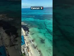 😍 Look at these colors! Best beach in Cancun: Playa Caracol! #mexico #cancun #beachlife #beach