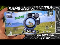 Samsung S25 Ultra - 120 FPS Heavy Gaming & Speed Test 🔥Heating & Battery Drain Test 🤯