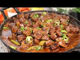 I prepared this kaleji on the First Day of Eid 😍Soft & Juicy Tawa Kaleji Masala Recipe