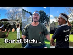 My All Blacks rugby audition video 🤯