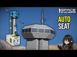 This Auto Spin Watchtower Control Seat Follows You, Space Engineers