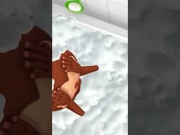 Sing Along with the Monkey as He Washes His Hair in the Bathtub!