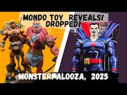 Mondo Toy Reveals at Monsterpalooza 2025! | 1/6 & 1/12 MOTU & Marvel X-Men Figures Unveiled