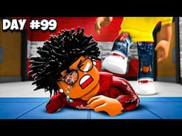I Survived Roblox Fight in a School For 365 Days..