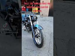 WORLDS FIRST HARLEY M8 POWERED CUSTOM CHOPPER