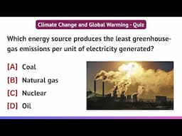 Climate Change and Global Warming - Quiz | 25 Questions | EVS Test | World Environment Day Quiz