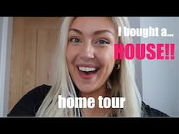 HOME TOUR!! buying a house alone in my twenties!