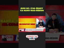 Sign No.5 Na Ready Ka Na Magresign