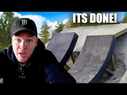 WE FINISHED BUILDING THE WHOLE BIKEPARK | Final Episode