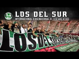 Los Del Sur, Fiesta en la Popular del Atanasio (Nacional vs Internacional 🇧🇷) 10/04/2025
