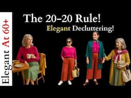 PART 2: Elegant Decluttering for Women | Wardrobe Decluttering for Women Over 50!
