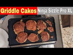 Apple Cinnamon Griddle Cakes, Ninja Sizzle Pro XL Griddle Recipe