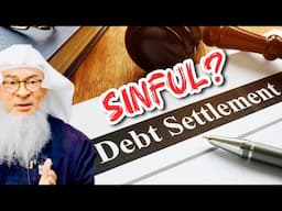 If a loan is settled for less, is he sinful for not repaying the full amount? assimalhakeem JAL