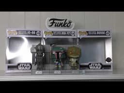 FUNKO POP - BOUNTY HUNTER COLLECTION - MY FIRST THREE - FUNKO EUROPE - BOBA FETT - IG-88 - BOSSK